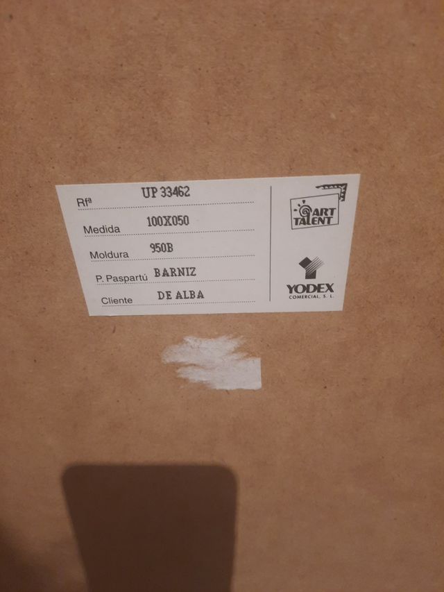 Cuadro triptico de amapolas 100×050 cm