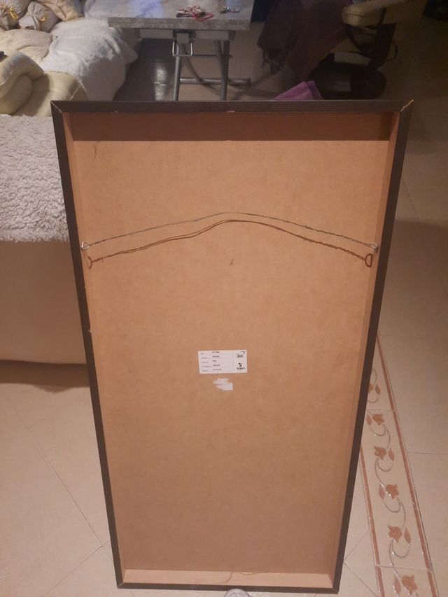 Cuadro triptico de amapolas 100×050 cm