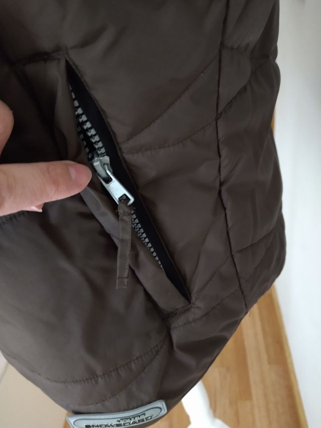 chaleco reversible chica