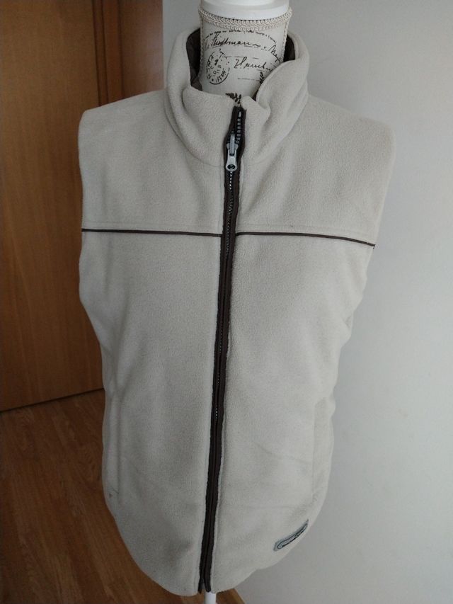 chaleco reversible chica