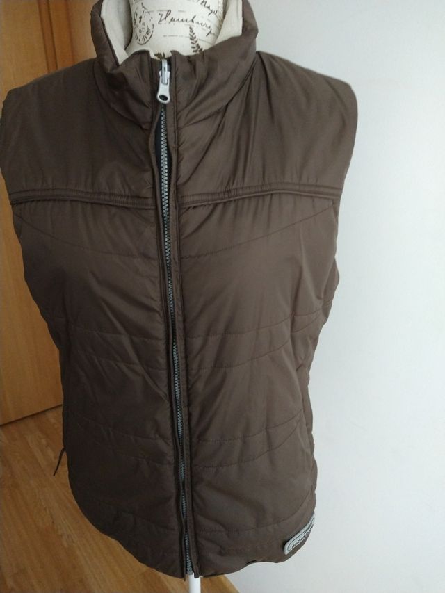 chaleco reversible chica