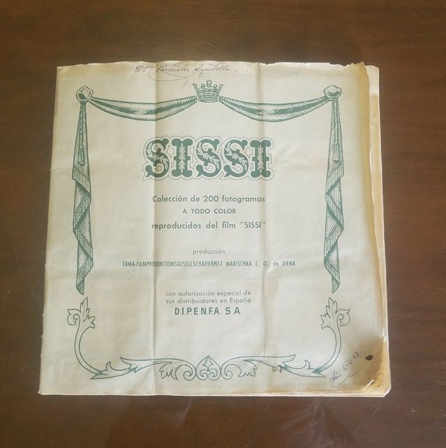 Colección de 200 fotogramas del film Sissi