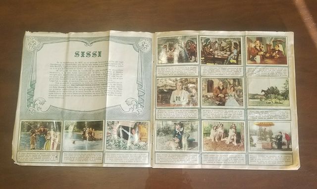 Colección de 200 fotogramas del film Sissi