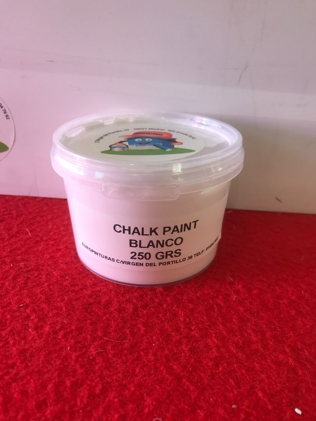 Pintura a la tiza chalk paint