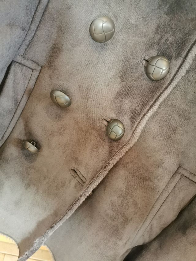 chaqueta ante gris