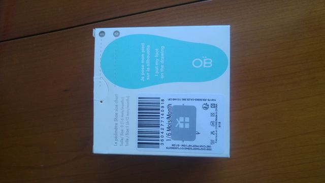 Calzado de bebé 0-6 meses. Nuevo.