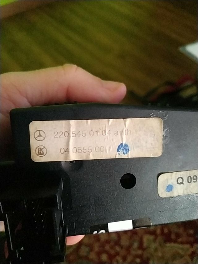 swich mando luces mercedes clase s c