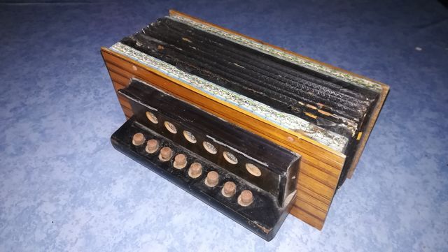 ACORDEON CENTENARIO Vintage Antiguo Clasico