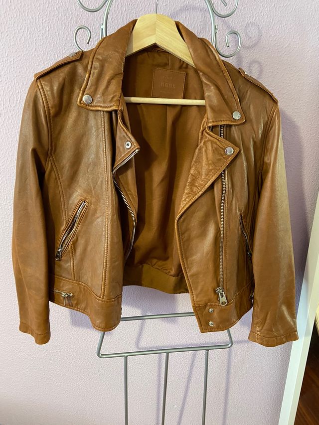 Cazadora marron