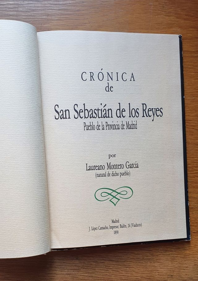 Crónica de San Sebastián de los Reyes