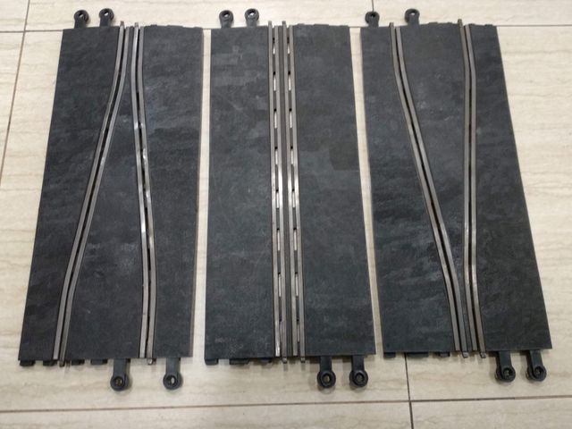 3 CONJUNTOS Chicane Triang-Scalextric ref: PT-74