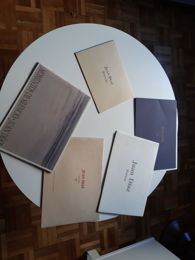 catalogos de arte acuarela Juan Diaz