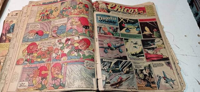 comics antiguos chicos años 40