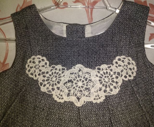 VESTIDO BEBÉ ZARA 9-12 M