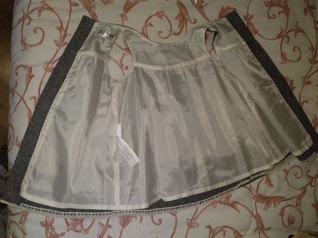 VESTIDO BEBÉ ZARA 9-12 M