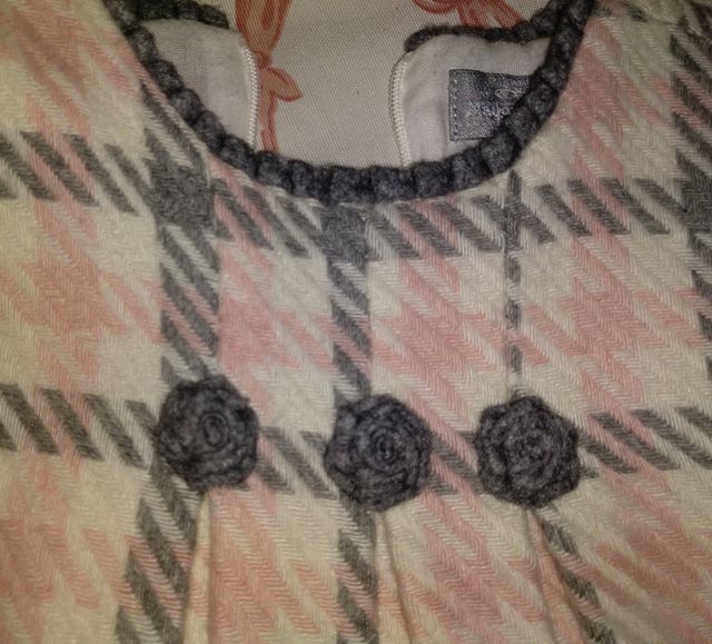 vestido y chaqueta. Mayoral/ Tex. T12 m