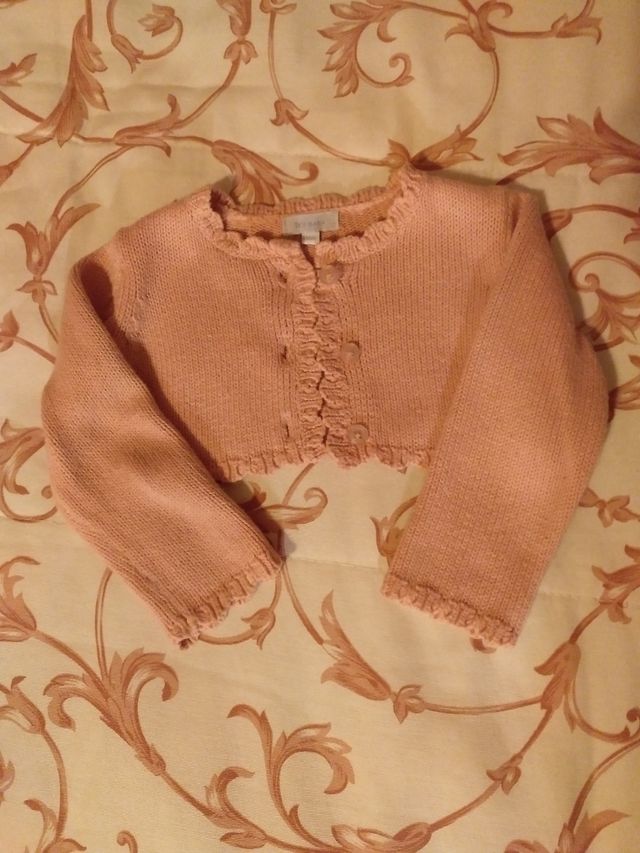 vestido y chaqueta. Mayoral/ Tex. T12 m