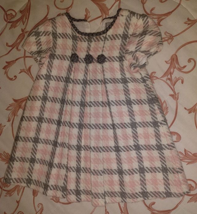 vestido y chaqueta. Mayoral/ Tex. T12 m