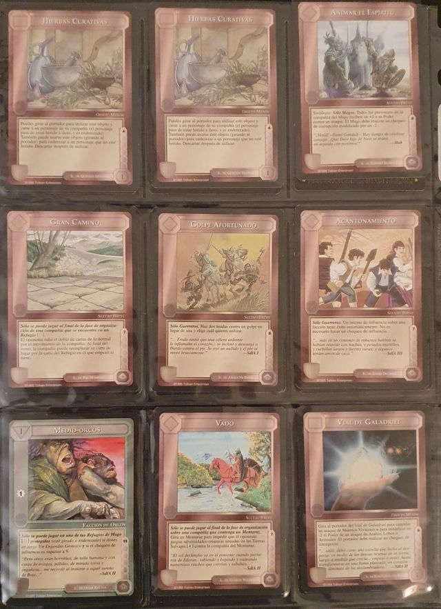 Cartas Señor de los Anillos (II) (1995-1997)