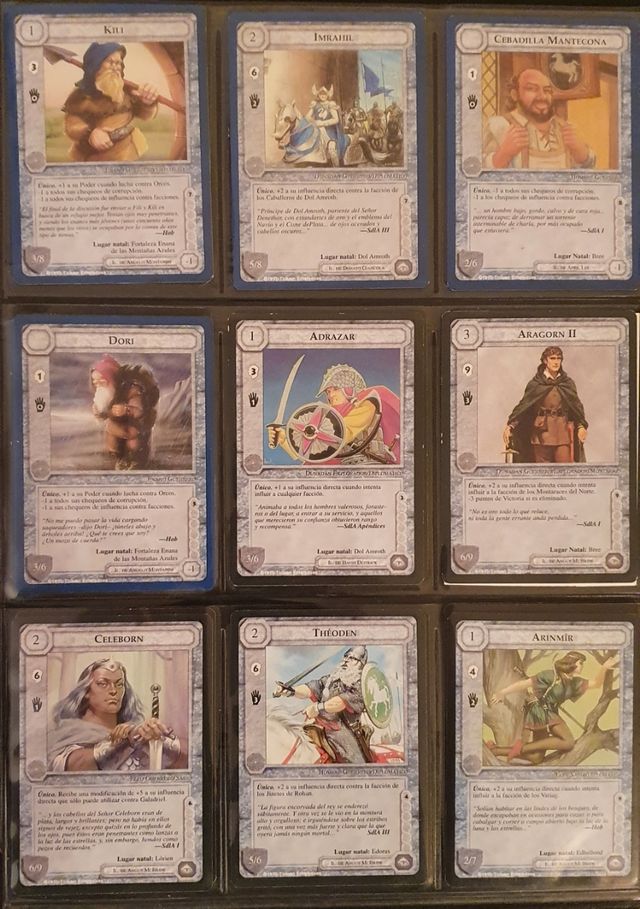 Cartas Señor de los Anillos (II) (1995-1997)