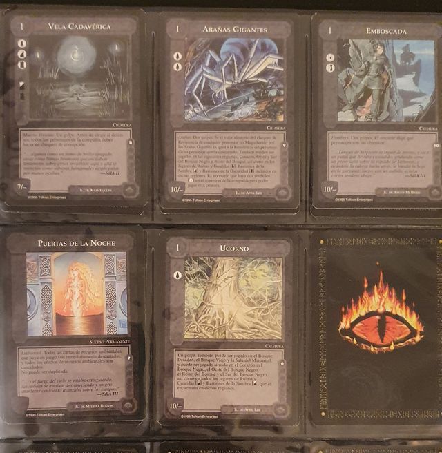 Cartas Señor de los Anillos (II) (1995-1997)