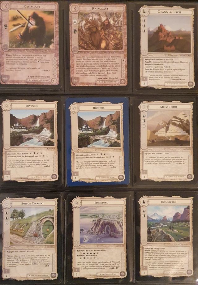 Cartas Señor de los Anillos (II) (1995-1997)