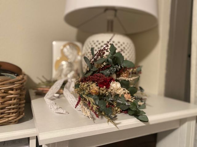 Ramo de flores preservadas