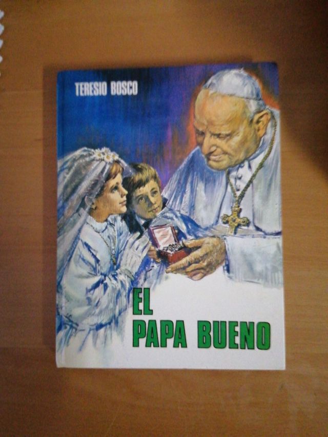 libro lectura, el papa bueno