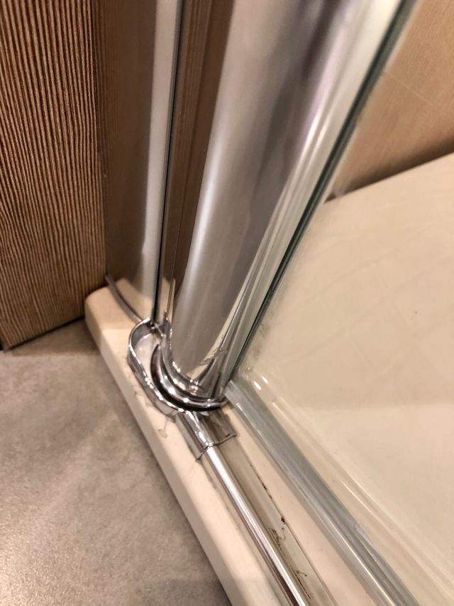 Mampara Ducha 2hojas Abatibles 100cm