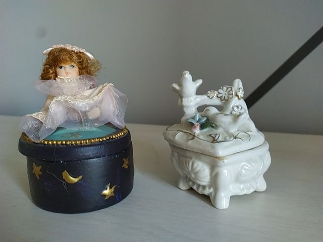 dos cajitas joyero.