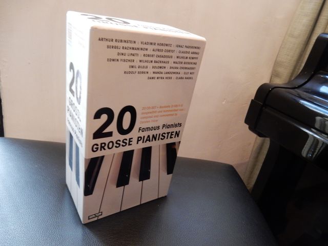 Grosse Pianisten, Cofre completo