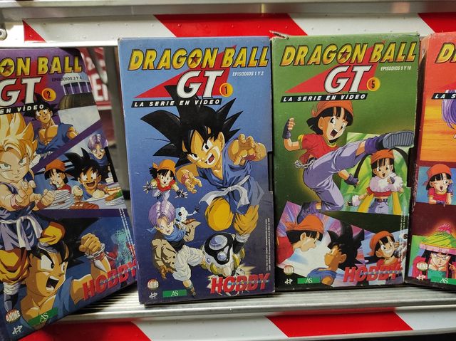 CINTAS VHS CAPITULOS GOKU