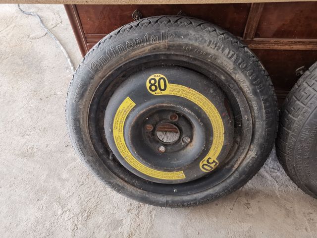 CUBIERTA,CONTINENTAL T115/70R15 CON LLANTA