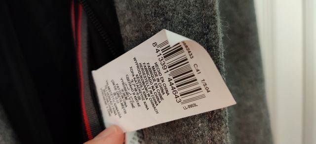 Springfield abrigo largo gris