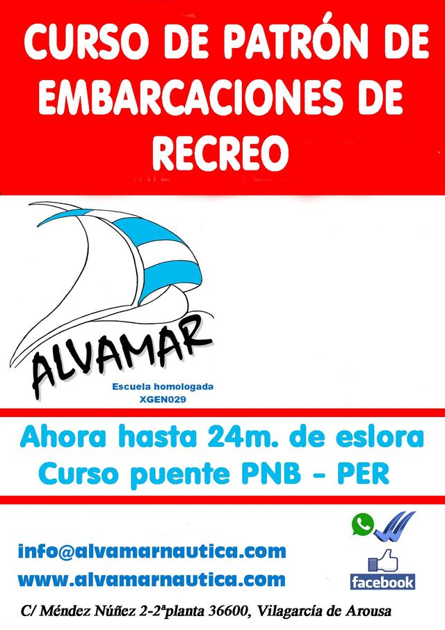 Cursos de Licencia de navegación,PNB, PER y Yate