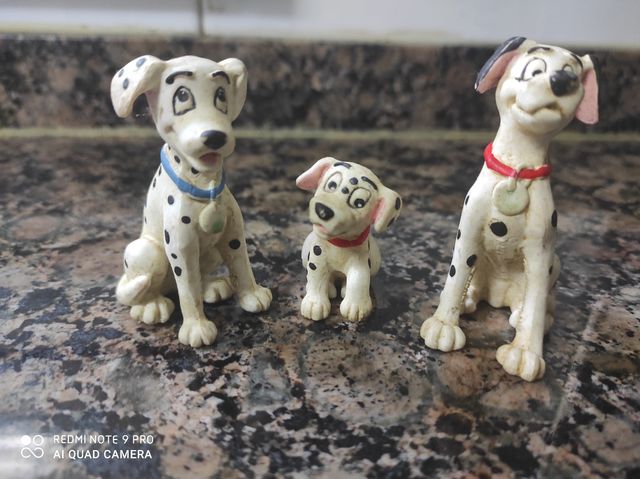 Figuras de la película 101 Dálmatas