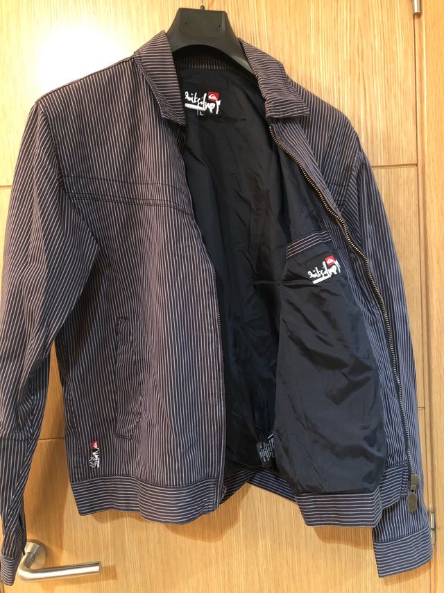 QuickSilver cazadora chaqueta rayas talla L