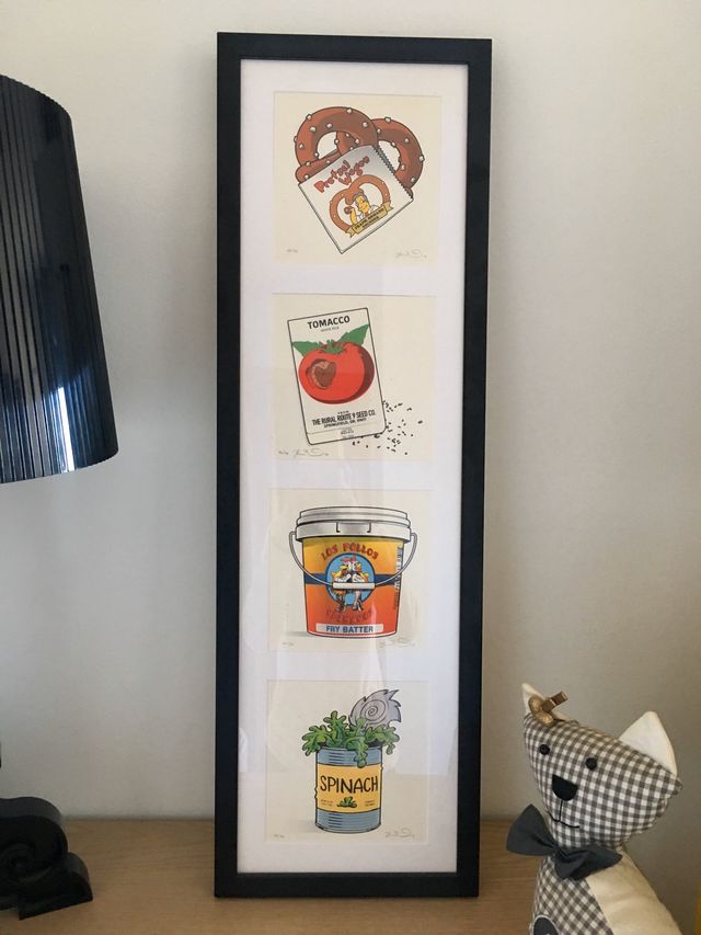 26 Láminas Fictional Food