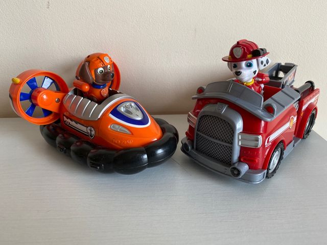 Pack 2 Vehículos y Figura Patrulla Canina