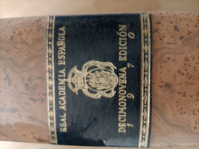 Diccionario RAE del 70.