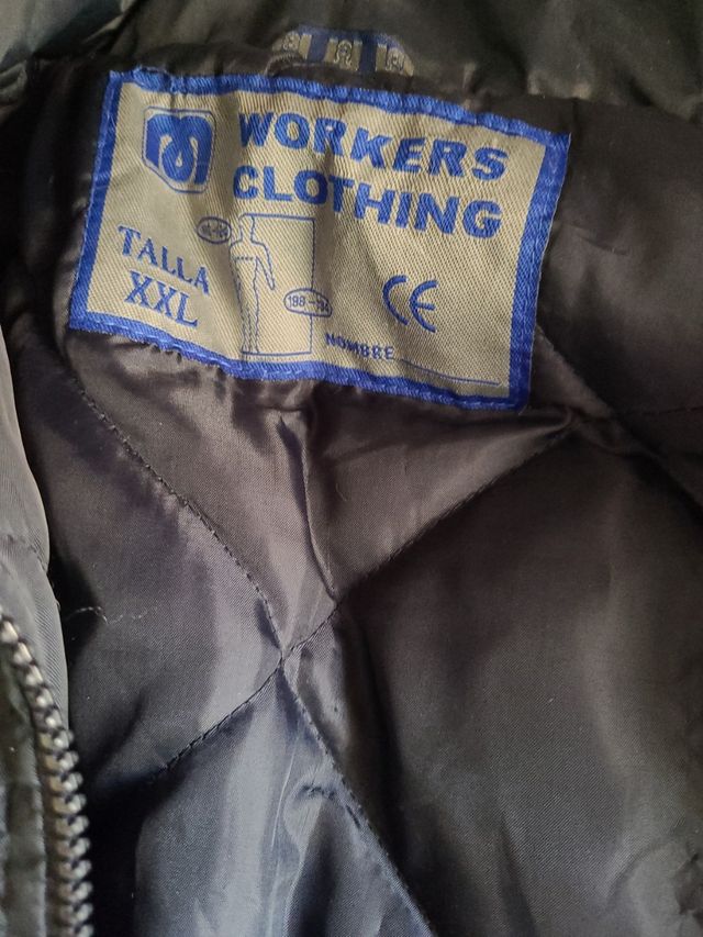 chaquetón impermeable talla XXL