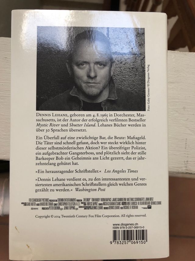 The Drp Bargeld Dennis Lehane aleman