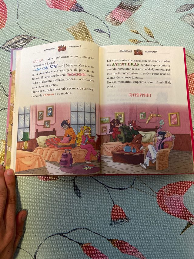 1 libro Colección "Tea Stilton"