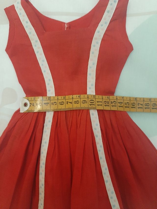 Vestido muñeca Pierina. Famosa.