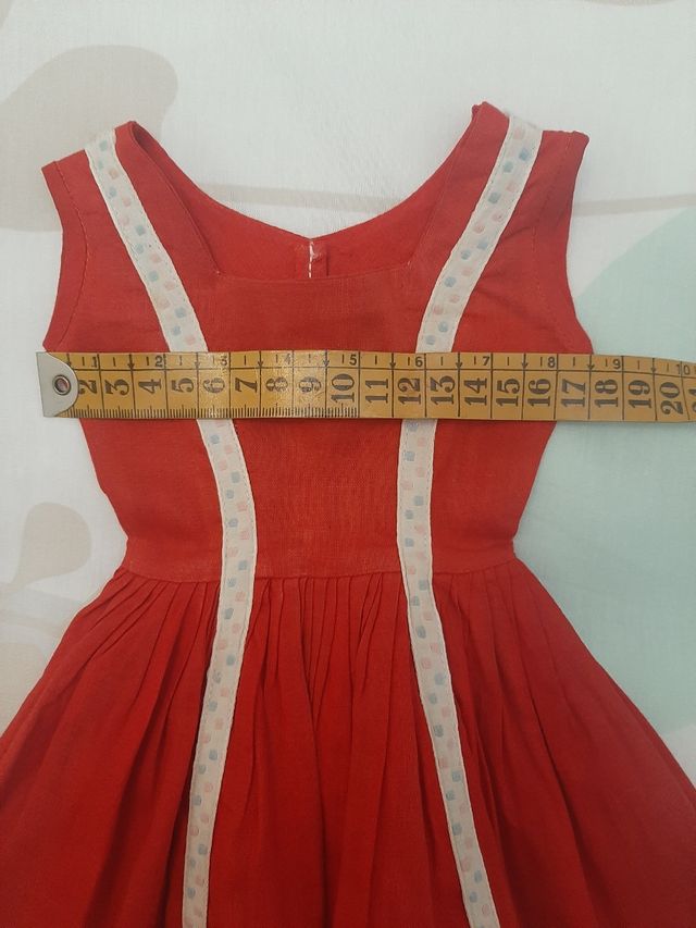 Vestido muñeca Pierina. Famosa.