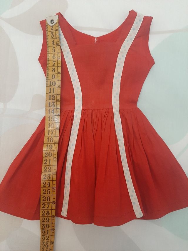 Vestido muñeca Pierina. Famosa.