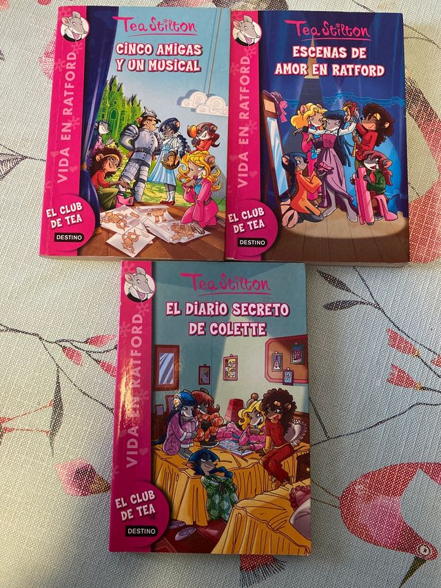 3 libros Colección "Vida en Ratford"