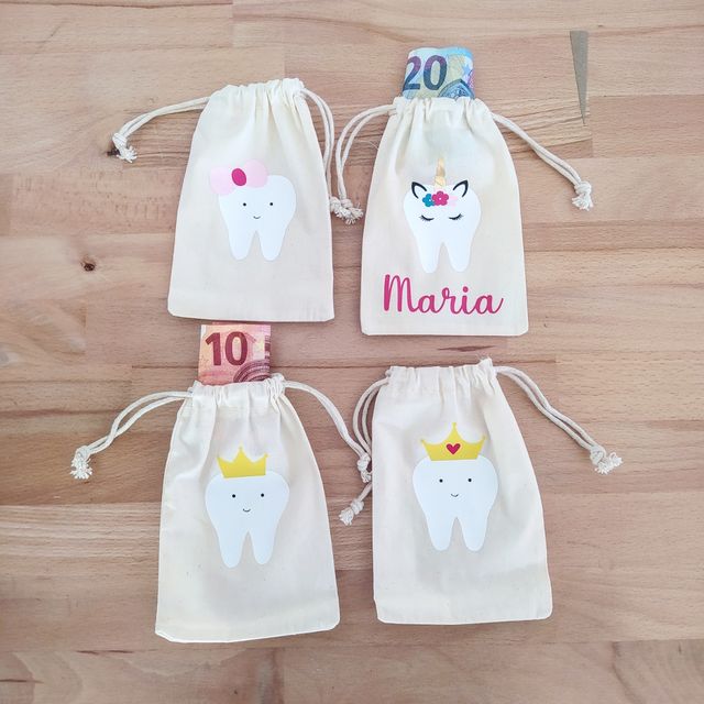 Bolsa dientes Ratoncito Pérez.