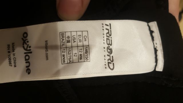 neopreno para 12 años