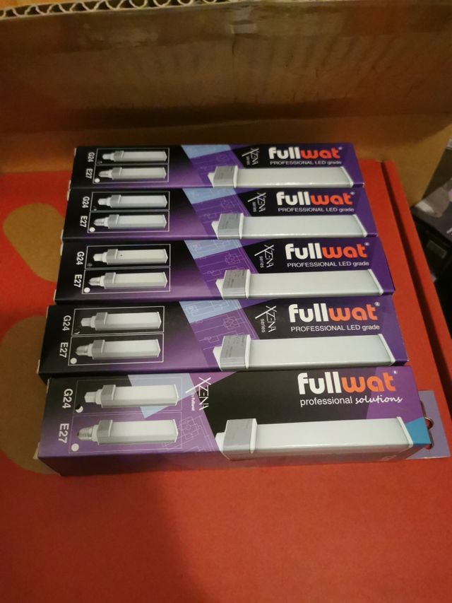 Lámpara Led Fullwat PL 12w 1100 lúm blanco calido